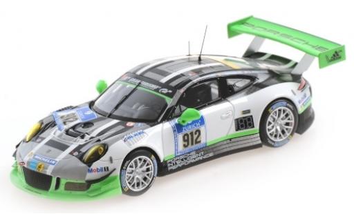 Coche miniatura Porsche 991 GT3 R 1/43 Minichamps 911 GT3 R () No.12 24h Nürburgring 2016 R.Lietz/J.Bergmeister/M.Christensen/F.Makowiecki Porsche 991 GT3 R 1/43 Minichamps 911 GT3 R () No.12 24h Nürburgring 2016 R.Lietz/J.Bergmeister/M.Christensen/F.Makowiecki coche miniatura
