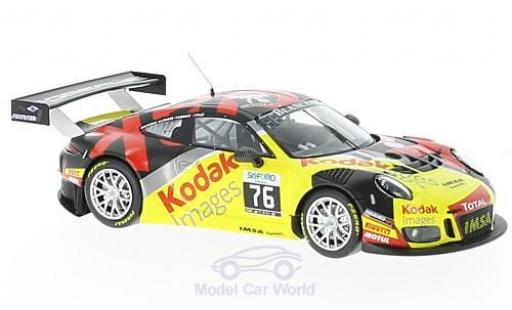 Coche miniatura Porsche 991 GT3 R 1/43 Minichamps 911 GT3-R () No.76 Team Imsa Performance Kodak 24h Spa 2016 P.Pilet/R.Narac/M.Jousse/T.Cornac Porsche 991 GT3 R 1/43 Minichamps 911 GT3-R () No.76 Team Imsa Performance Kodak 24h Spa 2016 P.Pilet/R.Narac/M.Jousse/T.Cornac coche miniatura