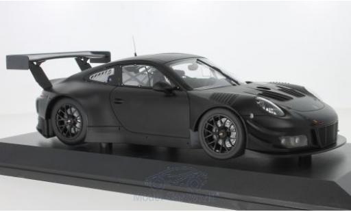 Porsche 991 GT3 R 1/18 Minichamps 911 GT3 R matt-negro 2018 Plainbody Version coche miniatura