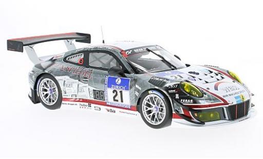 Porsche 991 GT3 R 1/18 Minichamps 911 GT3 R No.21 WTM-Racing Wochenspiegel 24h Nürburgring 2016 M.Stursberg/J.Krumbach/O.Kainz/G.Weiss coche miniatura