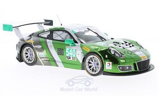 Porsche 991 GT3 R 1/18 Minichamps 911 GT3 R No.540 Black Swan Racing 24h Daytona 2016 P.Long/A.Pilgrim/N.Catsburg/T.Pappas coche miniatura