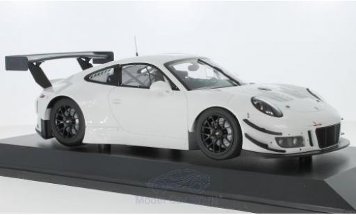 Porsche 991 GT3 R 1/18 Minichamps 911 GT3 R blanco 2018 Plainbody Version coche miniatura