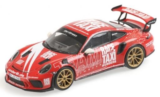Coche miniatura Porsche 992 GT3 R 1/43 Minichamps 911 GT3 RS (991.2) GetSpeed Performance Race Taxi Nürburgring 2019 Porsche 992 GT3 R 1/43 Minichamps 911 GT3 RS (991.2) GetSpeed Performance Race Taxi Nürburgring 2019 coche miniatura