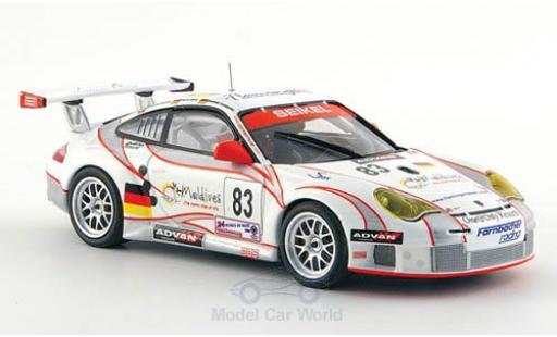 Coche miniatura Porsche 997 GT3 RSR 1/43 Minichamps 911 GT3 RSR No.83 Seikel Motorsport 24h Le Mans 2006 L.E.Nielsen/P.Ehret/D.Farnbacher Porsche 997 GT3 RSR 1/43 Minichamps 911 GT3 RSR No.83 Seikel Motorsport 24h Le Mans 2006 L.E.Nielsen/P.Ehret/D.Farnbacher coche miniatura