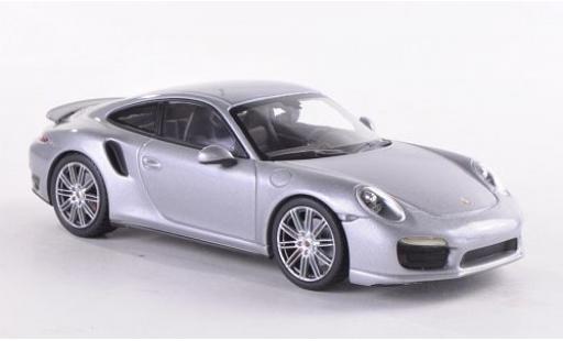 Coche miniatura Porsche 991 Turbo 1/43 Minichamps 911 Turbo () gris 2013 Porsche 991 Turbo 1/43 Minichamps 911 Turbo () gris 2013 coche miniatura