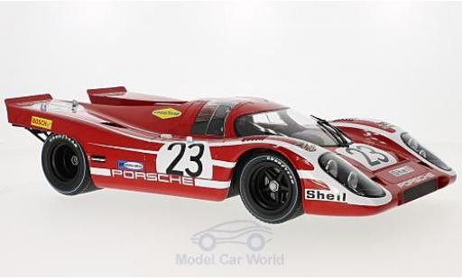 Coche miniatura Porsche 917 1970 1/12 Minichamps K No.23 Konstruktionen K.G. 24h Le Mans 1970 R.Attwood/H.Herrmann Porsche 917 1970 1/12 Minichamps K No.23 Konstruktionen K.G. 24h Le Mans 1970 R.Attwood/H.Herrmann coche miniatura