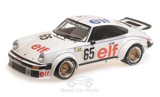 Coche miniatura Porsche 934 1976 1/12 Minichamps No.65 -Kremer Racing Elf 24h Le Mans 1976 B.Wollek/D.Pironi/M.-C.Beaumont Porsche 934 1976 1/12 Minichamps No.65 -Kremer Racing Elf 24h Le Mans 1976 B.Wollek/D.Pironi/M.-C.Beaumont coche miniatura
