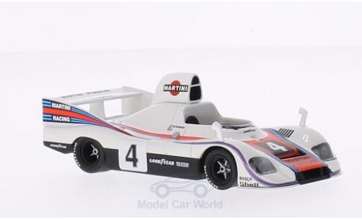 Coche miniatura Porsche 936 1976 1/43 Minichamps /76 No.4 Martini Martini Coppa Florio Pergusa 1976 J.Mass/R.Stommelen Porsche 936 1976 1/43 Minichamps /76 No.4 Martini Martini Coppa Florio Pergusa 1976 J.Mass/R.Stommelen coche miniatura