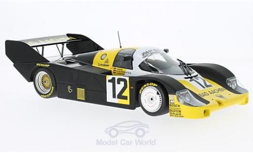 Coche miniatura Porsche 956 1984 1/18 Minichamps K No.12 Schornstein Racing Team Bad Aachen 1000km Monza 1984 V.Merl/D.Schornstein Porsche 956 1984 1/18 Minichamps K No.12 Schornstein Racing Team Bad Aachen 1000km Monza 1984 V.Merl/D.Schornstein coche miniatura