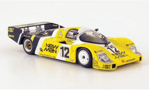 Coche miniatura Porsche 956 1983 1/43 Minichamps L No.12 Joest Racing New Man 24h Le Mans 1983 V.Merl/C.Schickentanz Porsche 956 1983 1/43 Minichamps L No.12 Joest Racing New Man 24h Le Mans 1983 V.Merl/C.Schickentanz coche miniatura