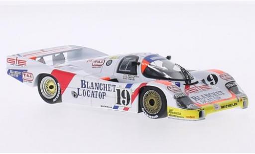 Coche miniatura Porsche 956 1986 1/43 Minichamps L No.19 Brun Motorsport Blanchet Locatop 24h Le Mans 1986 T.Boutsen/D. Theys/A.Ferte Porsche 956 1986 1/43 Minichamps L No.19 Brun Motorsport Blanchet Locatop 24h Le Mans 1986 T.Boutsen/D. Theys/A.Ferte coche miniatura
