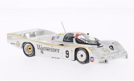 Coche miniatura Porsche 956 1/43 Minichamps L No.9 Brun Racing Warsteiner 24h Le Mans 1984 W.Brun/L.von Baviera/B.Akin Porsche 956 1/43 Minichamps L No.9 Brun Racing Warsteiner 24h Le Mans 1984 W.Brun/L.von Baviera/B.Akin coche miniatura