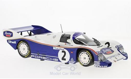 Coche miniatura Porsche 962 1985 1/18 Minichamps C No.2 AG 1000 Km Hockenheim 1985 H-J.Stuck/D.Bell Porsche 962 1985 1/18 Minichamps C No.2 AG 1000 Km Hockenheim 1985 H-J.Stuck/D.Bell coche miniatura