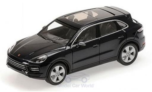 Coche miniatura Porsche Cayenne 1/43 Minichamps metalico azul 2017 Porsche Cayenne 1/43 Minichamps metalico azul 2017 coche miniatura