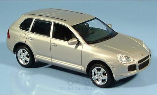 Coche miniatura Porsche Cayenne Turbo 1/43 Minichamps Turbo metalico beige 2002 Porsche Cayenne Turbo 1/43 Minichamps Turbo metalico beige 2002 coche miniatura
