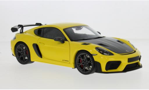 Porsche Cayman GT4 1/18 Minichamps RS gelb 2024 1:18 coche miniatura