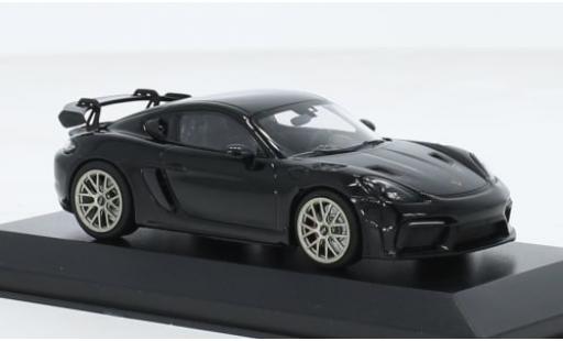 Porsche Cayman GT4 1/43 Minichamps RS schwarz 2021 1:43 coche miniatura