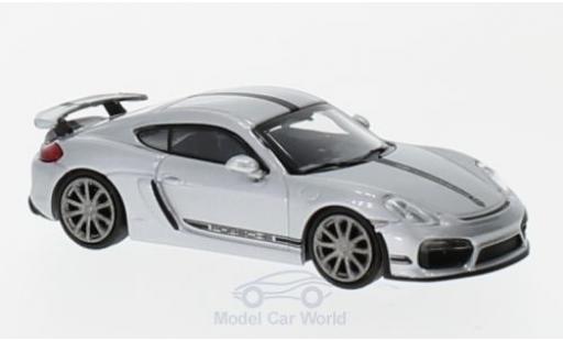 Coche miniatura Porsche Cayman GT4 1/87 Minichamps GT4 gris/negro 2016 Porsche Cayman GT4 1/87 Minichamps GT4 gris/negro 2016 coche miniatura