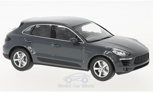 Coche miniatura Porsche Macan 1/43 Minichamps gris 2013 Porsche Macan 1/43 Minichamps gris 2013 coche miniatura