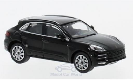 Coche miniatura Porsche Macan Turbo 1/87 Minichamps Turbo negro 2013 Porsche Macan Turbo 1/87 Minichamps Turbo negro 2013 coche miniatura