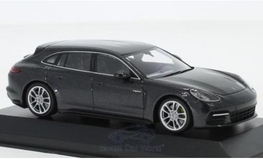 Coche miniatura Porsche Panamera e-hybrid 1/43 Minichamps Sport Turismo 4E-Hybrid metalico gris 2017 Porsche Panamera e-hybrid 1/43 Minichamps Sport Turismo 4E-Hybrid metalico gris 2017 coche miniatura