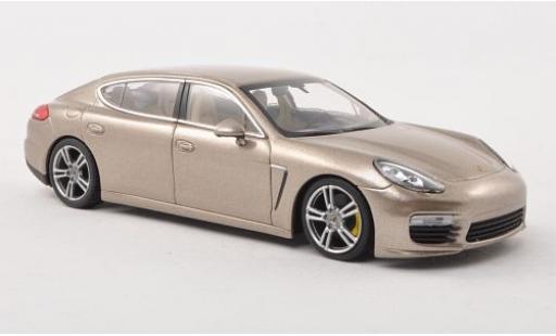 Coche miniatura Porsche Panamera Turbo S 1/43 Minichamps Turbo S Executive metalico beige 2016 Porsche Panamera Turbo S 1/43 Minichamps Turbo S Executive metalico beige 2016 coche miniatura