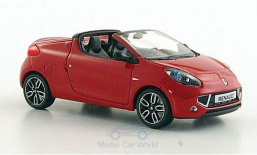 Coche miniatura Renault Wind 1/43 Minichamps rojo 2010 Renault Wind 1/43 Minichamps rojo 2010 coche miniatura
