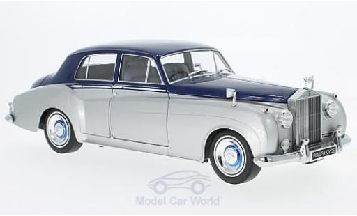 Rolls Royce Silver Cloud 1/18 Minichamps II gris/azul RHD 1960 coche miniatura