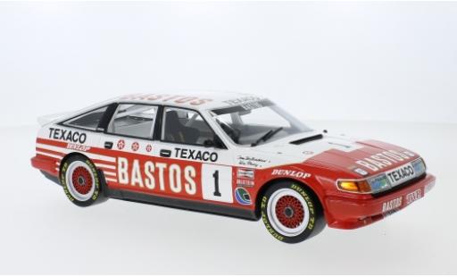 Rover Vitesse 1/18 Minichamps RHD No.1 Bastos Texaco Racing Team Bastos ETCC 500 km Donington 1985 T.Walkinshaw/W.Percy coche miniatura