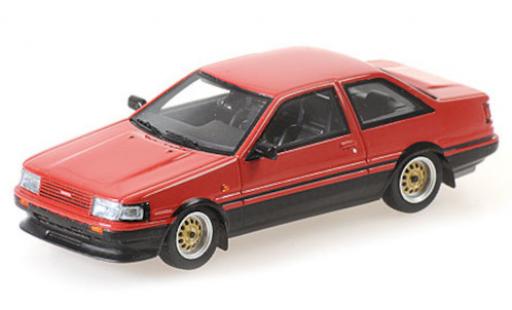 Coche miniatura Toyota Corolla 1/43 Minichamps GT rojo 1984 Toyota Corolla 1/43 Minichamps GT rojo 1984 coche miniatura