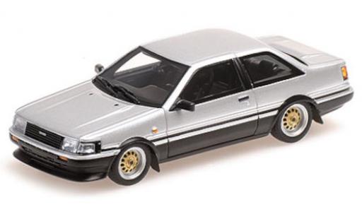 Coche miniatura Toyota Corolla 1/43 Minichamps GT gris 1984 Toyota Corolla 1/43 Minichamps GT gris 1984 coche miniatura