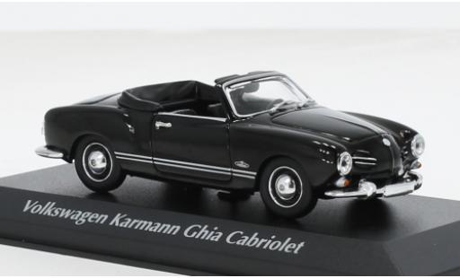 Coche miniatura Volkswagen Karmann 1/43 Minichamps Ghia Cabriolet schwarz 1955 1:43 Volkswagen Karmann 1/43 Minichamps Ghia Cabriolet schwarz 1955 1:43 coche miniatura