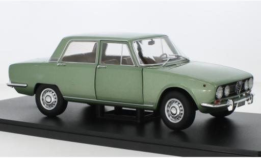 Coche miniatura Alfa Romeo 1750 1/18 Mitica Berlina metallise verde 1968 Alfa Romeo 1750 1/18 Mitica Berlina metallise verde 1968 coche miniatura