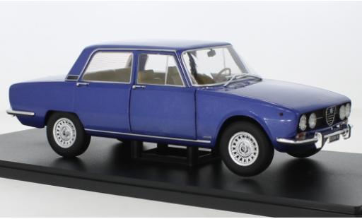 Coche miniatura Alfa Romeo 2000 1/18 Mitica Berlina metallise azul 1971 Alfa Romeo 2000 1/18 Mitica Berlina metallise azul 1971 coche miniatura