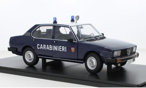 Coche miniatura Alfa Romeo Alfetta 1/18 Mitica Berlina 2000 Carabinieri 1978 Alfa Romeo Alfetta 1/18 Mitica Berlina 2000 Carabinieri 1978 coche miniatura