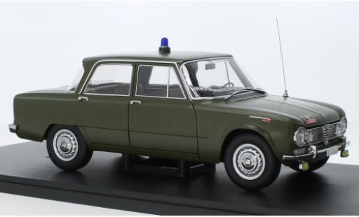 Alfa Romeo Giulia 1/18 Mitica 1.6 Ti Carabinieri roma 1963 coche miniatura