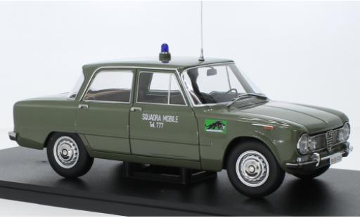 Alfa Romeo Giulia 1/18 Mitica 1.6 Ti Polizia Milano 1963 coche miniatura
