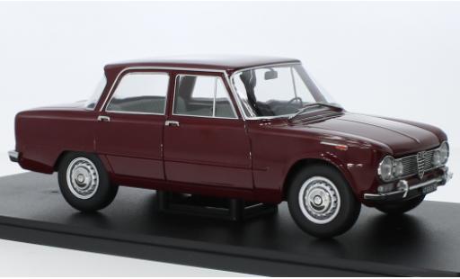 Alfa Romeo Giulia 1/18 Mitica 1.6 Ti rouge foncé 1962 coche miniatura