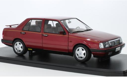 Coche miniatura Lancia Thema 1/18 Mitica 8.32 Ferrari 1S metallise rouge 1986 Lancia Thema 1/18 Mitica 8.32 Ferrari 1S metallise rouge 1986 coche miniatura