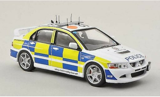 Mitsubishi Lancer Evolution VIII 1/43 IXO Evo Essex Police - ANPR Intercept Team Polic&iacute;a (UK) 2007 coche miniatura