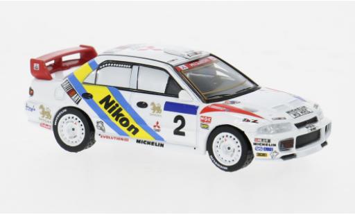 Mitsubishi Lancer 1/64 Tarmac Works Evolution III Rally Hong Kong-Peking 1:64 coche miniatura