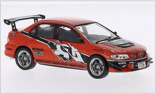 Mitsubishi Lancer Evolution IX 1/43 Greenlight rojo/Dekor 2006 coche miniatura