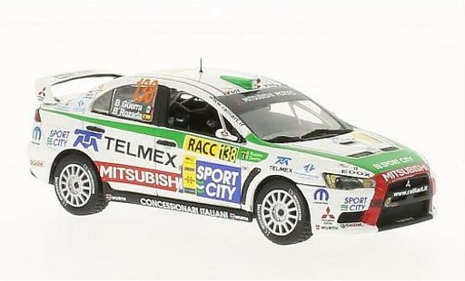 Mitsubishi Lancer Evolution X 1/43 Vitesse No.138 Sport City Rally Catalunya-Costa Daurada 2012 /B.Rozada coche miniatura