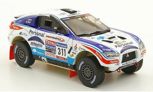 Mitsubishi Lancer Base 1/43 Vitesse No.311 Personal Rally Dakar 2010 / P.Maimon coche miniatura