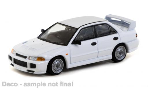 Coche miniatura Mitsubishi Lancer 1/64 Tarmac Works RS EVO weiss 1:64 Mitsubishi Lancer 1/64 Tarmac Works RS EVO weiss 1:64 coche miniatura
