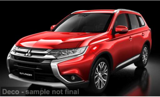 Mitsubishi Outlander 1/43 Vitesse rojo 2018 1:43