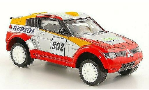 Mitsubishi Pajero Evolution 1/43 Norev No.302 Repsol - Valeo coche miniatura