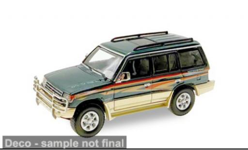 Mitsubishi Pajero 1/87 Micro City 87 grün/Dekor 1:87 coche miniatura