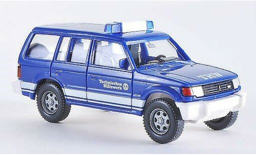 Mitsubishi Pajero Base 1/87 Wiking THW coche miniatura