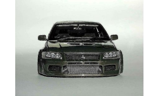 Mitsubishi Lancer Evolution VII 1/18 Autoart kit carrosserie peinture dragons coche miniatura